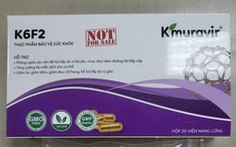 Cảnh báo về sản phẩm K6F2 Kmuravir® điều trị COVID-19