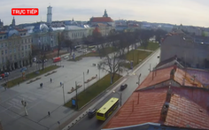 Video: Hình ảnh đường phố Ukraine chiều ngày 25-2