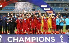 Đội tuyển U23 Việt Nam được thưởng 4,2 tỉ đồng sau khi giành ngôi vô địch Đông Nam Á