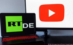 YouTube cấm RT và các kênh của Nga nhận tiền quảng cáo