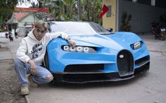 Nhóm thanh niên Quảng Ninh tự chế siêu xe 'triệu đô' Bugatti Chiron 600 triệu như thế nào?