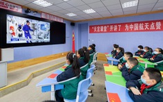 Nhóm phi hành gia Trung Quốc sẽ giảng bài từ trạm vũ trụ Thiên Cung
