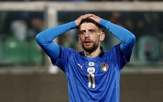 Thua 'sốc' Bắc Macedonia, Ý lần thứ hai liên tiếp lỡ hẹn World Cup