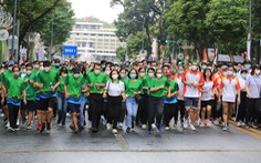 Hơn 30.000 người tham gia Ngày chạy Olympic vì sức khỏe toàn dân