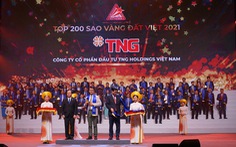 TNG Holdings Vietnam 'bội thu' giải Sao vàng đất Việt 2021