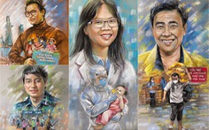 Kim Cương, Quyền Linh, Lê Sa Long... hiến tặng hiện vật, tranh cho bảo tàng