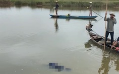 Phát hiện thi thể nam thanh niên bị trói chân tay trôi trên sông