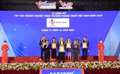 CJ VINA AGRI vinh dự nhận giải thưởng FAST500