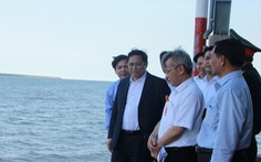 Thủ tướng Phạm Minh Chính khảo sát cảng biển quốc tế Trần Đề