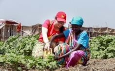 Nữ chiến sĩ mũ nồi xanh về từ Sudan: 'Chuyến công tác cho tôi quá nhiều thứ'