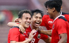 Hạ Myanmar, U23 Indonesia 'kéo theo' Việt Nam vào bán kết