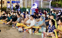 TP.HCM: Cấm xe vào đường Nguyễn Huệ để chiếu trận bóng đá bán kết SEA Games 31