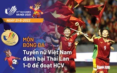Đoạt HCV bóng đá nữ, Việt Nam có tấm HCV thứ 181