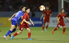 Tuyển nữ Việt Nam - Thái Lan (hết hiệp 1) 0-0