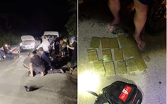 Hai nghi phạm buôn 15 bánh heroin bắn chiến sĩ công an