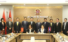 Việt Nam - Lào tăng cường hợp tác về bưu chính, viễn thông, tần số vô tuyến điện