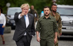 Thủ tướng Anh thăm Kiev lần hai, hứa cung cấp gói huấn luyện quân nhân lớn