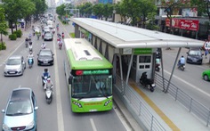Hà Nội: Đề xuất xe chở khách từ 24 chỗ, xe buýt thường được chạy làn BRT