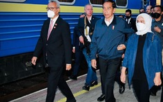 Tổng thống Indonesia đến Ukraine, gặp Tổng thống Zelensky