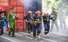 500 cán bộ, chiến sĩ tham gia Hội thi cứu nạn cứu hộ toàn quốc lần thứ 2
