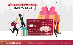 Nhận quà tài lộc cùng thẻ Lộc Việt Agribank