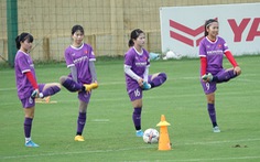 Tuyển nữ Việt Nam gọi thêm nhiều cầu thủ trẻ chuẩn bị gặp tuyển nữ Pháp