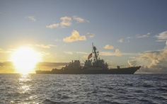Tàu chiến Mỹ đi qua Hoàng Sa, Trường Sa, đang quá cảnh ở... eo biển Đài Loan