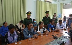 Kết thúc tìm kiếm cứu nạn vụ chìm tàu cá ở Bình Thuận