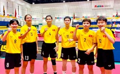 Đánh bại chủ nhà Thái Lan, cầu mây 4 nữ Việt Nam giành huy chương vàng thế giới