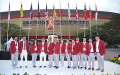 Thượng cờ đoàn thể thao người khuyết tật Việt Nam tại ASEAN Para Games 11