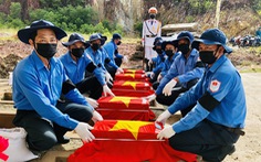 175 hài cốt liệt sĩ yên nghỉ trong lòng đất mẹ Kiên Giang