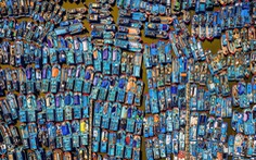 'Ma trận tàu cá' ở Quảng Ngãi thắng giải thưởng nhiếp ảnh quốc tế