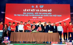 Bóng đá Việt Nam tiếp tục nhận được tài trợ lớn