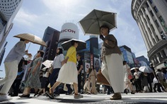 Số người nhập viện vì nắng nóng tại Nhật Bản cao kỷ lục