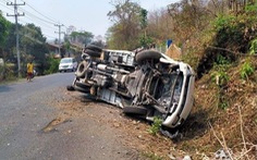 Lào: Tai nạn giao thông nghiêm trọng, 1 người Việt thiệt mạng
