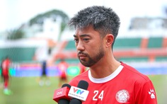Lee Nguyễn: 'Tôi rất bất ngờ với thứ hạng của CLB TP.HCM'