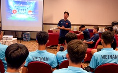 U16 Việt Nam - U16 Indonesia: 'Đừng bận tâm tiếng la ó của khán giả chủ nhà'