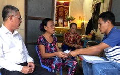 Báo Tuổi Trẻ tiếp tục hỗ trợ gia đình các ngư dân tử nạn trong vụ chìm tàu cá ở Bình Thuận