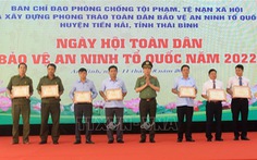 Thứ trưởng Bộ Công an dự Ngày hội toàn dân bảo vệ an ninh Tổ quốc tại Thái Bình