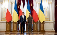 Tổng thống Ba Lan thăm Ukraine lần 3 kể từ xung đột, bàn viện trợ quân sự