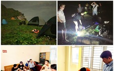 Cắm trại qua đêm không phép tại đảo biên giới để săn ‘cảnh độc’, nhóm 12 khách bị xử phạt