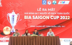 Nhà vô địch bóng đá 7 người toàn quốc sẽ tranh tài với các tuyển thủ quốc gia Việt Nam