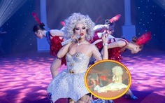 Thanh Duy bị vọp bẻ vì nhảy múa, đu dây cực sung trong live show 'drag queen'