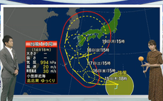 Nhật Bản đương đầu với cơn bão siêu mạnh
