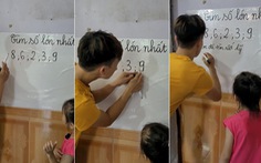 Con gái 'đứng hình' khi bố dạy toán kiểu bá đạo