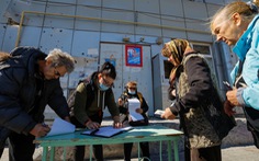 Các vùng ly khai Ukraine nói trưng cầu ý dân thành công, hợp lệ