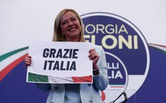 Đảng Anh em Italy thắng sớm, Ý sẽ có nữ thủ tướng đầu tiên