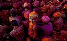 Rực rỡ lễ hội sắc màu ở Ấn Độ