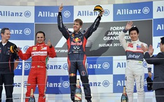 Vettel giành chiến thắng quan trọng ở Nhật Bản