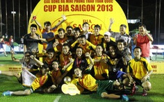 Hà Thăng FC đoạt chức vô địch tại Hà Nội